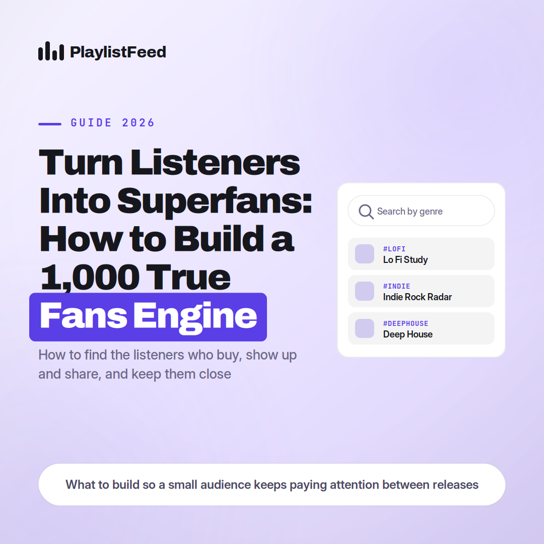 Turn Listeners Into Superfans: How to Build a 1,000 True Fans Engine