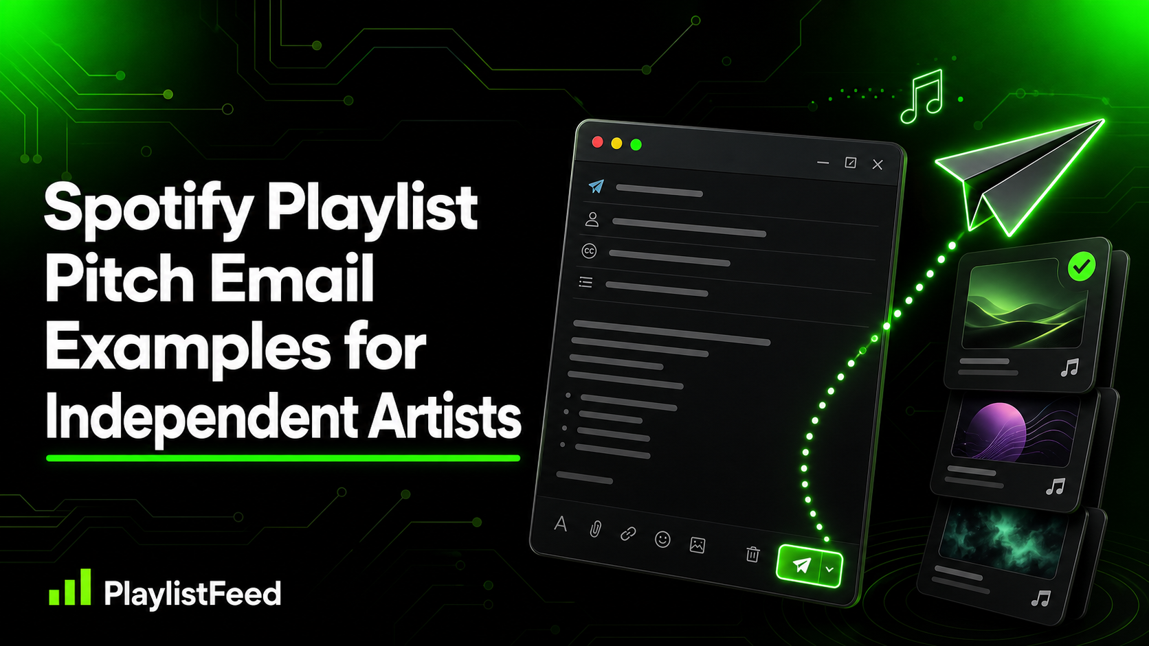 Spotify Playlist Pitch Email Examples for Independent Artists,